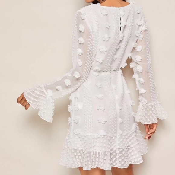New Pom Pom Bohemian Summer Vaca Mini Dress - Picture 7 of 8